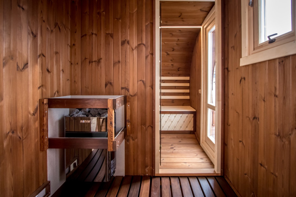 Sauna oval Luxus 4,00m Timberart image 11