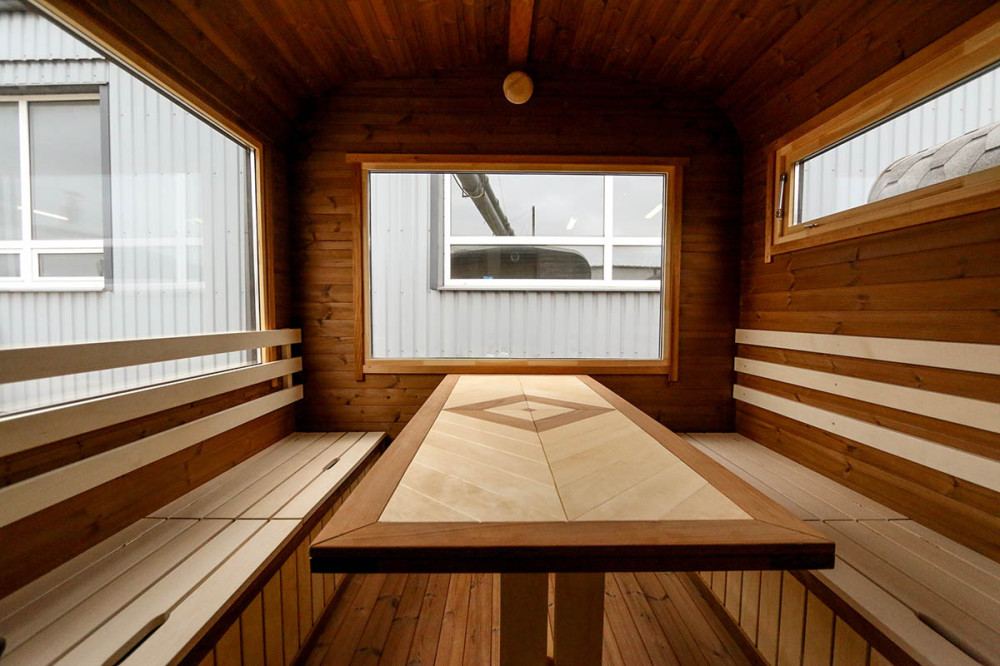 Sauna rechteckig 6,00m Timberart image 16