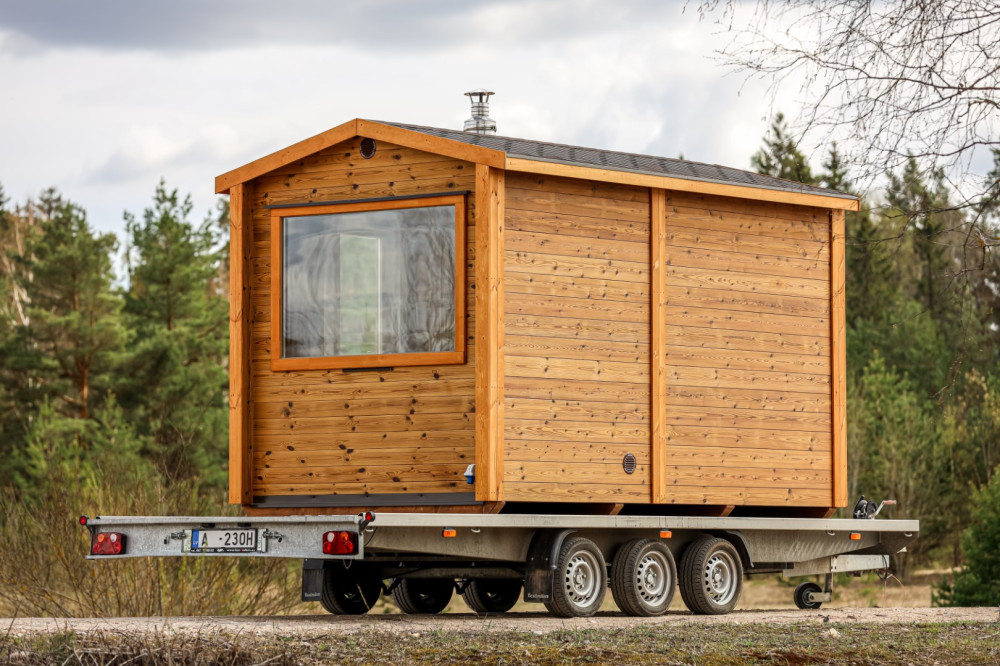 Thermoholz Saunahaus 3,90m Timberart image 13